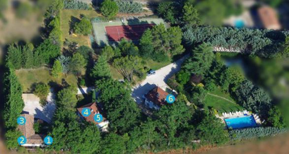 Residence Miro, Gites Avec Piscine Chauffee Et Tennis Les Arcs-sur-Argens Eksteriør billede
